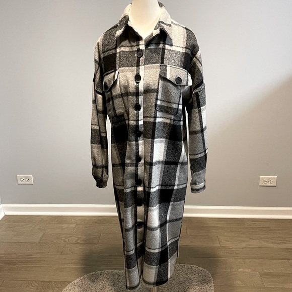 Plaid Shacket - Picture 2 of 6